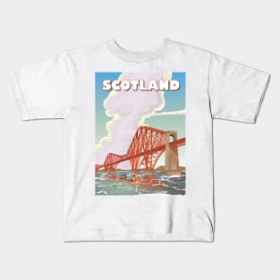 Firth of forth Scotland Kids T-Shirt